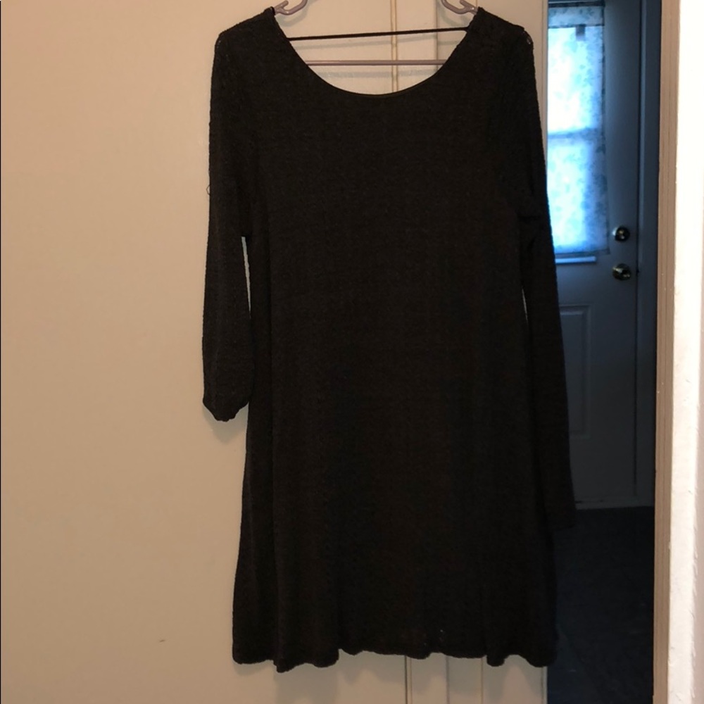Olive green dress